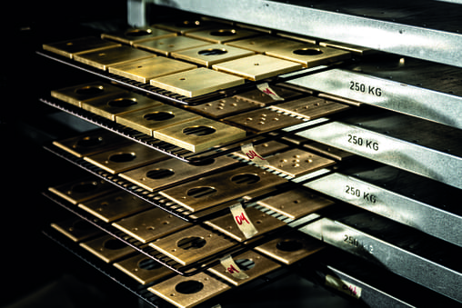 processus de fabrication de prises laiton avant tratiemetn de surface