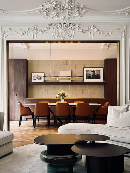Rénovation Haussmannien Paris 9e – Applique Bert Frank Brace | ArtiDesign
