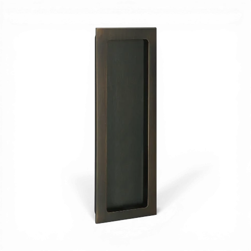 Cuvette encastree laiton saillie 172mm bronze mat Quincalux ref 850-03 grand modèle, porte a galandage