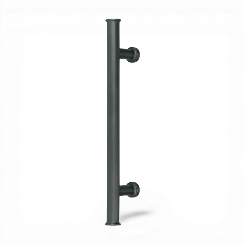 Tirant de porte laiton massif Athena Quincalux, diam 23mm, entraxe 210 a 280mm, usage placard
