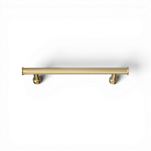 Tirant de porte laiton Athena Quincalux, profil colonne, entraxe 210-280mm, poignee et meuble