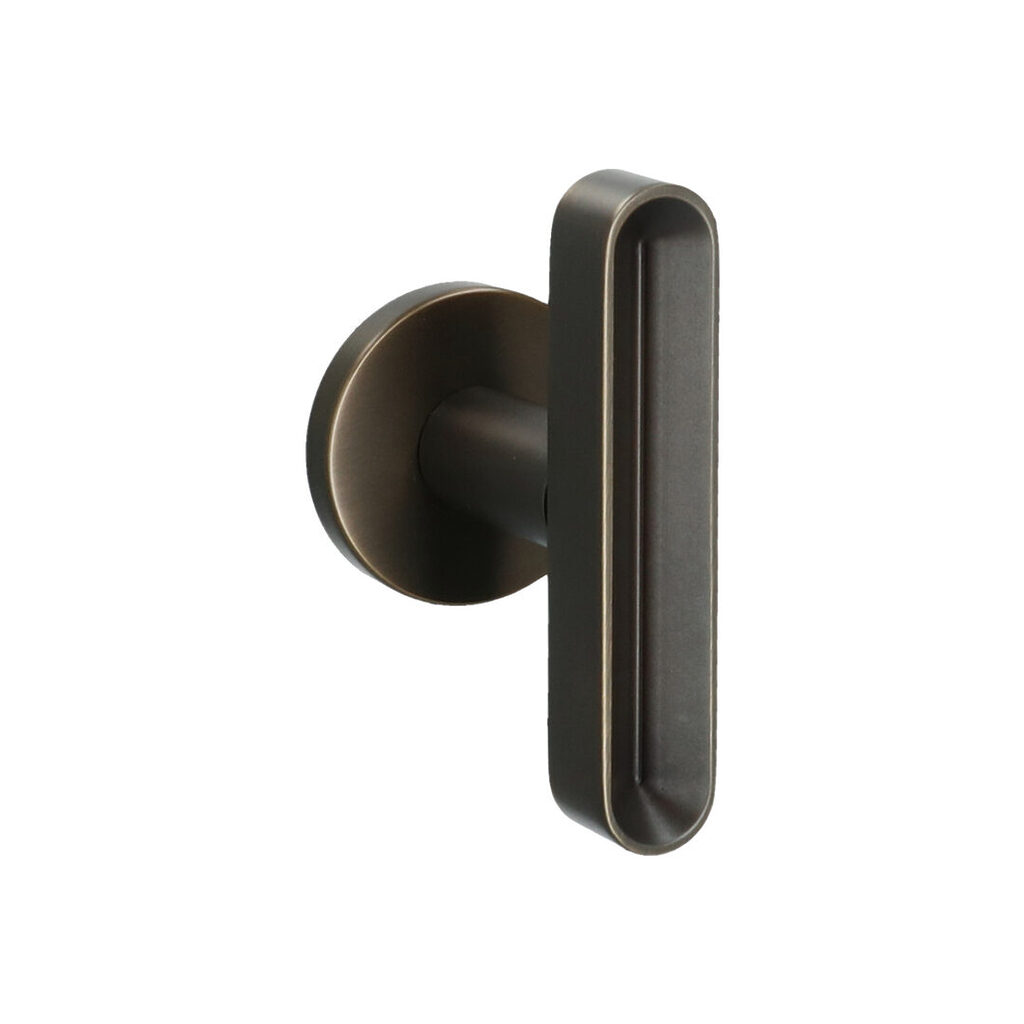 poignée fenetre quincalux Como laiton bronze. Projet Maison A&G rue de turbigo.